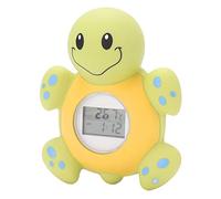 Dilwe Baby Bath Thermometer, Multi Functional Cartoon Water Thermometer Equipped with an Alarm System, LCD Screen for Babies