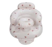 Dilwe Baby Sofa with Backrest Soft Teddy Bear Pattern Toddler Chair for Sitting, Suitable for Baby Bath, Material: PVC