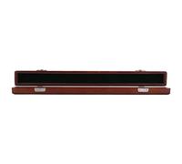 Dilwe Baton Box, Wooden Storage Case for Baton with 2 Fixed Buckles, Protective Holder for Conductors Stick, Musical Instrument Accessories (square box)