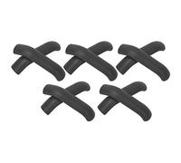 Dilwe Bike Brake Lever Protector, Anti-Skid Silicone Handle Cover (Black) | Elastic Silicone Grip, Universal Fit for Most Bicycle Brake Handles, Comfortable Warmth Retention, Durable Shock