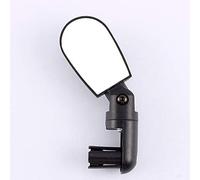Dilwe Bike Rearview Mirror, New Black Mini Rotate Flexible Bike Bicycle Cycling Rearview Handlebar Mirror
