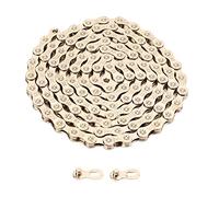 Dilwe Bike Speed Chain,High Rigidity Carbon Steel 9 Speed Bike Chain Replacement for Mountain Bike Chain