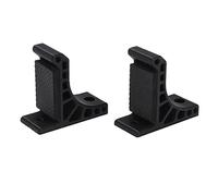 Dilwe Bow Hanger, Sponge Surface Cushion Wall Mounted Archery Storage Rack with Self Adhesive and Screws, for Recurve Bow and Traditional