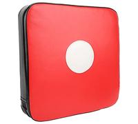 Dilwe Boxing Target Pad, Wall Mounted Punching Bag for Taekwondo Karate Training, Adjustable Armband with Shock Absorption, PU Leather Sandbag 30x30x5cm