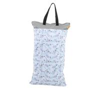 Dilwe Cloth Diaper Bag Only, Large Hanging Wet/Dry Cloth Diaper Bag Baby Inserts Nappy Laundry Storage (EF160 (EF204)