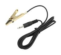 Dilwe Condensator 3.5 Mm Audio Collection Clip with Sponge Pavement for Violin Guitar, Microphone Clip of Simple Fixing for Its High Fidelity, Ideal for Instrument Players, Iron Material (1.5m /