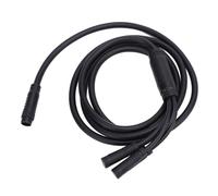 Dilwe Cycle Connector Cable, 4.9FT Controller to Display Throttle Headlight Connecting Cable with Anti Reverse Plug Design, for Hub Driven Electric Cycles (KT-1T4