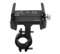 Dilwe Cycling Phone Holder, Aluminum Alloy Shockproof 360 Degree Rotation Phone Clamp for and Electric Scooters