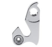 Dilwe Derailleur Hanger, Bike Dropout Adapter Replacement for Mountain Road Bicycles, 4 Sizes Aluminium Alloy Rear Mech Hanger Hook