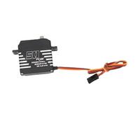 Dilwe Digital Servo, DC4.8-7.4V High Torsion, Metal Gear, Hollow Cup Motor, for 1/8 1/10 1/12 RC Car, Crawler Truck, Boat, Robot (50KG)