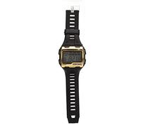 Dilwe Digital Sports Watch, Multi Function Men's Electronic Watch with Luminous Light, Alarm, Day Date Display, WR30M, for Students and Men (Gold)