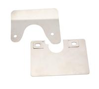 Dilwe Door Prick Stop Stainless Steel Door Lock Prick Stop for Ducato 2006 Plus Driver Side and Rear Anti Puncture Install Using Original Mounting Nut for Van Motorhome