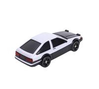 Dilwe Drift RC Car, 1:43 Scale App Controlled Toy Vehicle with Gyro, 2.4G Remote Electric Racing Model, LED Lights and Extra Shell (White)