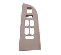 Dilwe Driver Side Window Switch Bezel Plastic Front Left Window Switch Panel Cover 6L1Z14525BA Direct Replacement Easy Install for Expedition 2003 to 2006 (Brown)