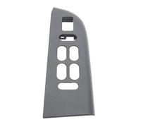 Dilwe Driver Side Window Switch Bezel Plastic Front Left Window Switch Panel Cover 6L1Z14525BA Direct Replacement Easy Install for Expedition 2003 to 2006 (Gray)