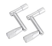 Dilwe Drum Tuning Key, Continuous Motion Rotating Handle Head for Percussion Hardware Tool, Metal Construction with Smooth Surface for Drum Screw Adjustment