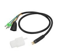 Dilwe E-Bike Motor Extension Cable 9 Pin, Waterproof Copper Wire for Electric Bicycle 250W 350W 500W, Compatible with Scooter/ATV Motors