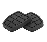 Dilwe Easy Installation, Anti-slip Surface, Premium Quality, High-grade Rubber Material Foot Pedal Pad, Direct Replacement Brake Clutch Pedal Pads Covers, for Car Parts, with Original