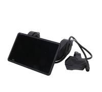 Dilwe Electric Bike LCD Display, High Resolution Screen with Real Time Speed and Battery Level, 6P Connectors, for Electric Scooter and Bicycle