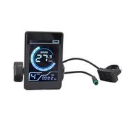 Dilwe Electric Bike LCD Meter Scooter Speedometer with NFC Cards for E-Bikes and Scooters ABS Housing -20-60C Weatherproof Universal Fit Easy Installation