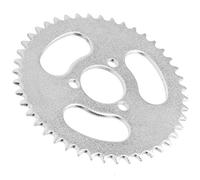 Dilwe Electric Bike Sprocket,High Strength T8F 44 Teeth 29 Inner Diameter Steel Rear Sprocket for Replacement