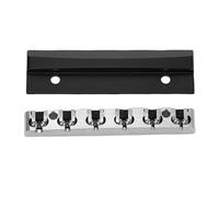 Dilwe Electric Guitar Roller Nut 43mm Stainless Steel Guitar Nut Replacement for TL ST Style with Maximum String Gauge 0.008-0.056 and Accurate 35mm String Spacing