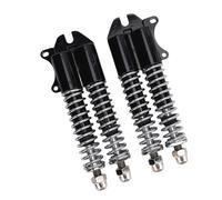Dilwe Electric Scooter, Stainless Steel Shock Damper 2pcs Front Suspension Replacement, Easy Installation, Vibration Reduction for M5 Commuter Riders