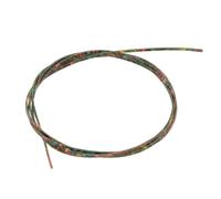 Dilwe Elegant Green Pearl Guitar Binding Strips Improve the Look and Protect Your Guitar, Easy Installation, 2 Pieces 1650 X 2 X 1.5mm for Customization