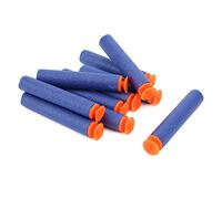 Dilwe EVA Foam Soft Shot, Lightweight Shooting Toy Accessory, 21 Bag with Various Head Types, Ideal for Outdoor Games and Kids Activities (suction cup head)