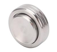 Dilwe Fingertip Fidget Toy, Metal Fidget Gyroscope Stress Release Toy with Bar Portable Round Brainstorming for Adults Kids