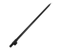 Dilwe Fishing Bank Stick, Adjustable Extending Aluminum Alloy Fishing Rod | Tapered Tip for Easy Ground Setup, 30-110cm Retractable Length, Universal Thread for Bite Alarm