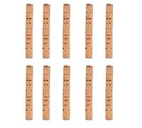 Dilwe Fishing Cork Sticks, 10-Pack for Pop Up Bait Buoyancy & Balanced Rigs in Carp and Method Feeder Fishing