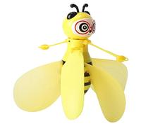 Dilwe Flying Ball Toys, Bee Shape USB Charging Induction Aircraft Toys Intelligent Sensor Hand Induction Aircraft with Light Gifts for Birthday Party