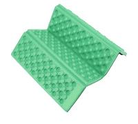 Dilwe Foldable EVA Pad Seat Cushion, Ultra Light Portable Egg Tray Shape for Massage and Ventilation, with Sun Proof Design for Outdoor Camping Picnic Fishing Hiking (Grass Green)