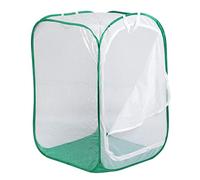 Dilwe Folding Cage with Ventilated Mesh Design for Easy Observation, 60 X 60 X 90cm, Ideal for Students and Nature Enthusiasts