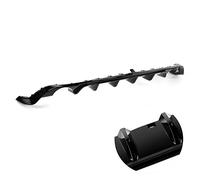 Dilwe Gloss Black Rear Bumper Diffuser ABS Rear Bumper Valance TCR Style Direct Replacement for MK7.5 Facelift 2017 2020 Sporty Look Aerodynamic Upgrade
