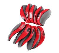 Dilwe Golf Head Covers,10 Pcs Golf Club Heads Protector Golf Iron Club Head Covers Clubs Protection Headcover Set