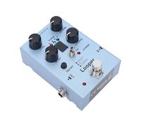 Dilwe Guitar Effects Pedal with Reverb, Chorus, 40s Looper for Electric Guitar, Built-in Tuner for Performance