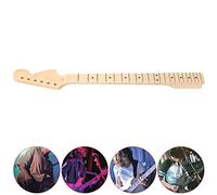 Dilwe Guitar Neck, 22 Fret ST Right Hand Guitar Neck Electric Parts for ST Electric Wood Color