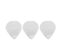Dilwe Guitar Pick, Glowing LED Guitar Plectrum, ABS, 41 X 36mm, 3 Pack (Blue)
