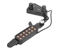 Dilwe Guitar Pickup, Soundhole Electric Transducer with Tone Volume Control, No Battery No Holes Required, for Acoustic Guitar Ukulele Violin Bass