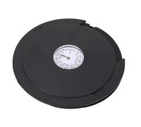 Dilwe Guitar Soundhole Humidifier, ABS Rubber Guitar Humidifier Dehumidifier with Real Time Humidity Dial, for 100 103mm Acoustic Electric Guitars (Black)