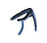 Dilwe Guitar, Zinc Alloy 6-String Acoustic Guitar with Pick Holder for Ukulele Banjo Mandolin (Blue)