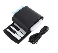 Dilwe Hand Piano Piano Portable Flexible 49 Key Key Interest Keyboard K5 for the Late Evening Exercise for Silicone / Black / 1 Beginners with Headphones