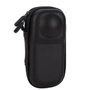 Dilwe Hard Cover Storage Bag, Compact & Portable Design, Durable External Protection, Fit for Insta360 X5 Camera, Soft Velvet Lining, Easy to Clean, Resistant to Water Splashes, (Black)