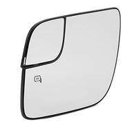 Dilwe Heated Side View Mirror Glass, ABS Clear Vision Car Heated Mirror Glass with Defog Function, Direct Replacement, Molded Fit for Ford Explorer 2011 2017 Driver Passenger Side (Left)