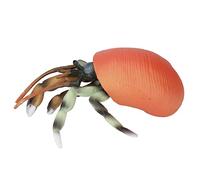 Dilwe Hermit Crab Model Toy,Simulation Lifelike Sea Life Animals Figurines Model Science Education Toy GiftsAnimal model manual, robotAnimal model, robot
