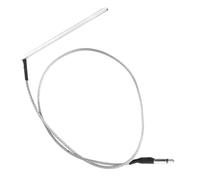 Dilwe High Sensitivity Under Saddle Piezo Pickup, Acoustic Guitar Pickup with Braided Cable and 2.5mm Jack for Acoustic Guitar Replacement Parts
