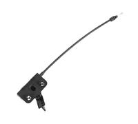 Dilwe Hood Bonnet Release Cable Metal Hood Catch Cable 68257542AA with Pull Handle Flexible Replacement for Vehicle Access Quick Install Stable Operation