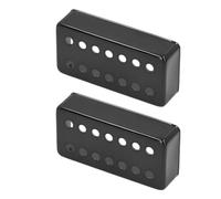 Dilwe Humbucker Pickup Cover 14 Holes Design Easy to Install Wide Application 2PCS Humbucker Pickup Cover for Guitar Repair and Maintenance